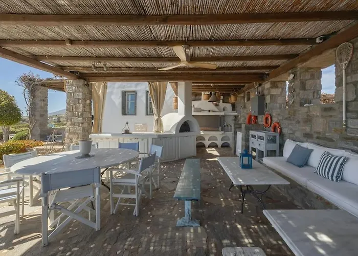 Isterni - 3br House With Sea View & Bbq - Blue Coral 2 Apartmán *