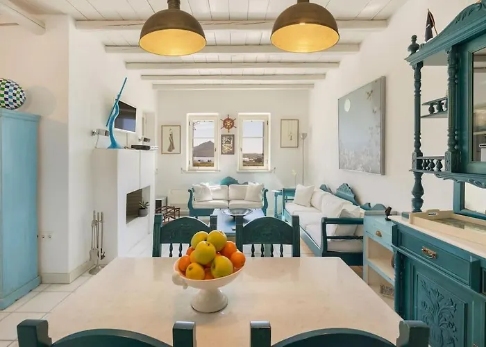 Isterni - 3br House With Sea View & Bbq - Blue Coral 2 Apartmán