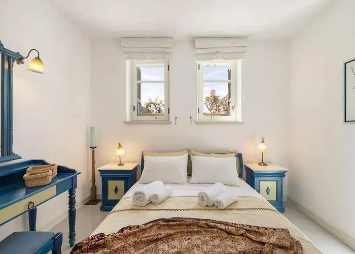 Isterni - 3br House With Sea View & Bbq - Blue Coral 2 Apartmán *