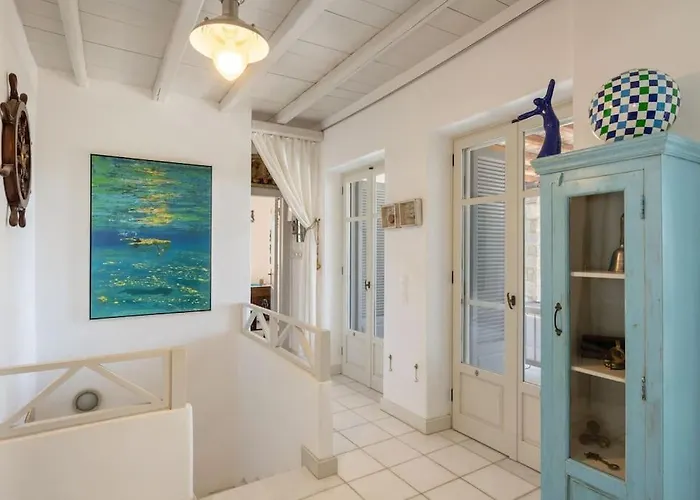 Isterni - 3br House With Sea View & Bbq - Blue Coral 2