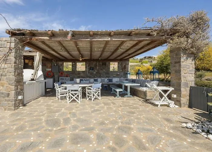 Apartmán Isterni - 3br House With Sea View & Bbq - Blue Coral 2 Isterni (Paros)